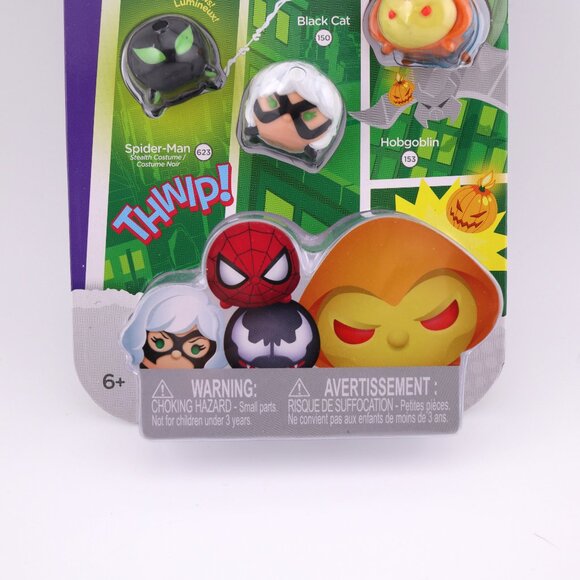 Disney Tsum Tsum Marvel Character Black Cat, Hobgoblin, Spiderman Mini Figures - Picture 5 of 5